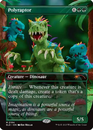 Image of Polyraptor (SLD-2194) - Secret Lair Drop Series
