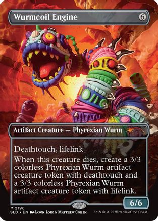 Image of Wurmcoil Engine (2196) (SLD-2196) - Secret Lair Drop Series