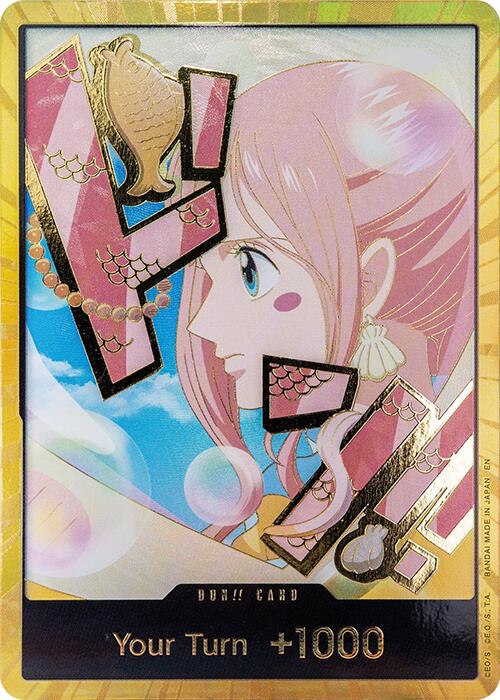 Image of DON!! Card (Shirahoshi) (Gold) [Premium Booster -The Best- Vol. 2]