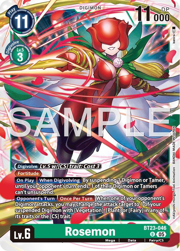 Image of Rosemon [BT23-046] [Hackers' Slumber]
