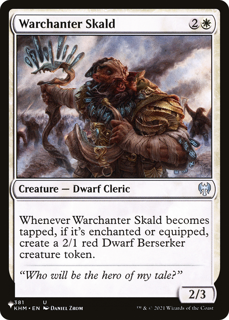 Image of Warchanter Skald [The List]