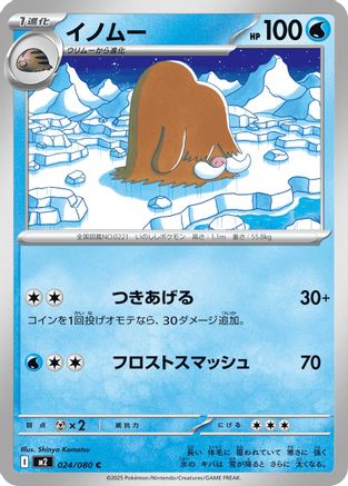 Image of Piloswine (024/080) - M2 Inferno X