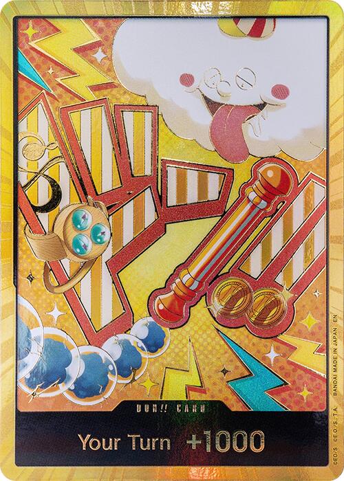 Image of DON!! Card (Nami) (Gold) [Premium Booster -The Best- Vol. 2]