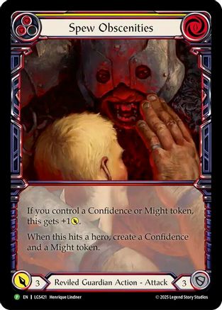 Image of Spew Obscenities [LGS421] (Promo)  Cold Foil