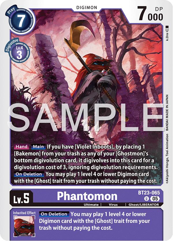 Image of Phantomon [BT23-065] [Hackers' Slumber]