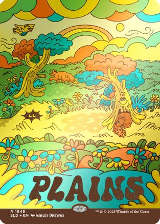 Image of Plains (1945) (Rainbow Foil) [Secret Lair Drop Series]