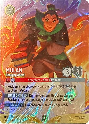 Image of Mulan - Charging Ahead (3) (3) [Promo Cards]
