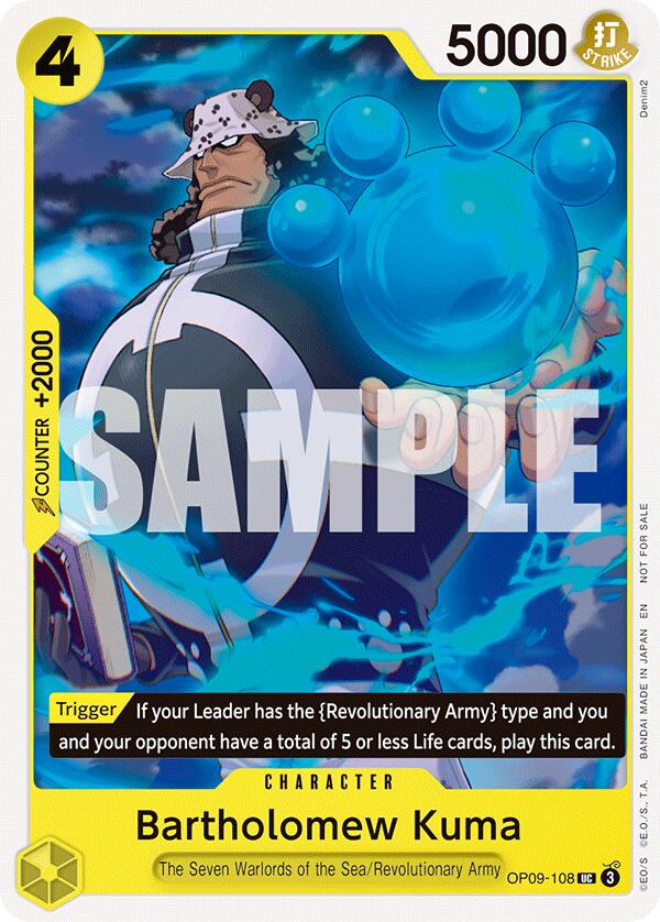 Image of Bartholomew Kuma (Tournament Pack 2025 Vol. 4) [One Piece Promotion Cards]