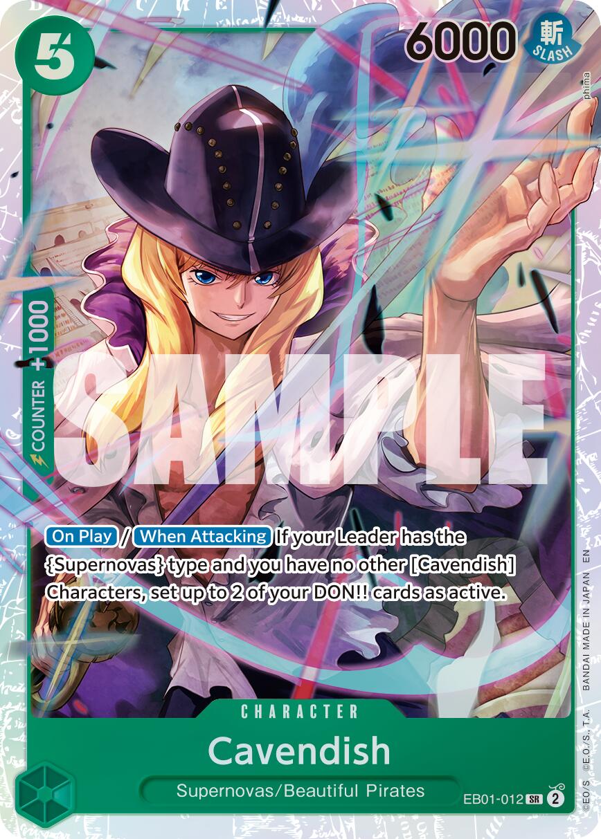 Image of Cavendish (EB01-012) (Reprint) [Premium Booster -The Best- Vol. 2]
