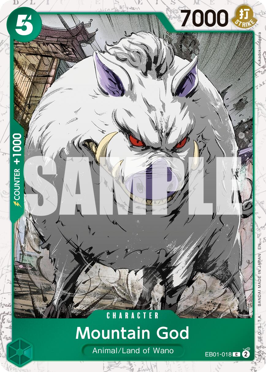 Image of Mountain God (Pirate Foil) [Premium Booster -The Best- Vol. 2]