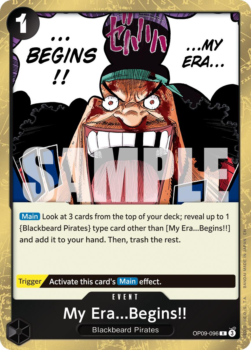 Image of My Era...Begins!! (Reprint) [Premium Booster -The Best- Vol. 2]