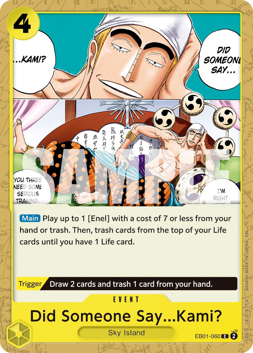 Image of Did Someone Say...Kami? (Reprint) [Premium Booster -The Best- Vol. 2]
