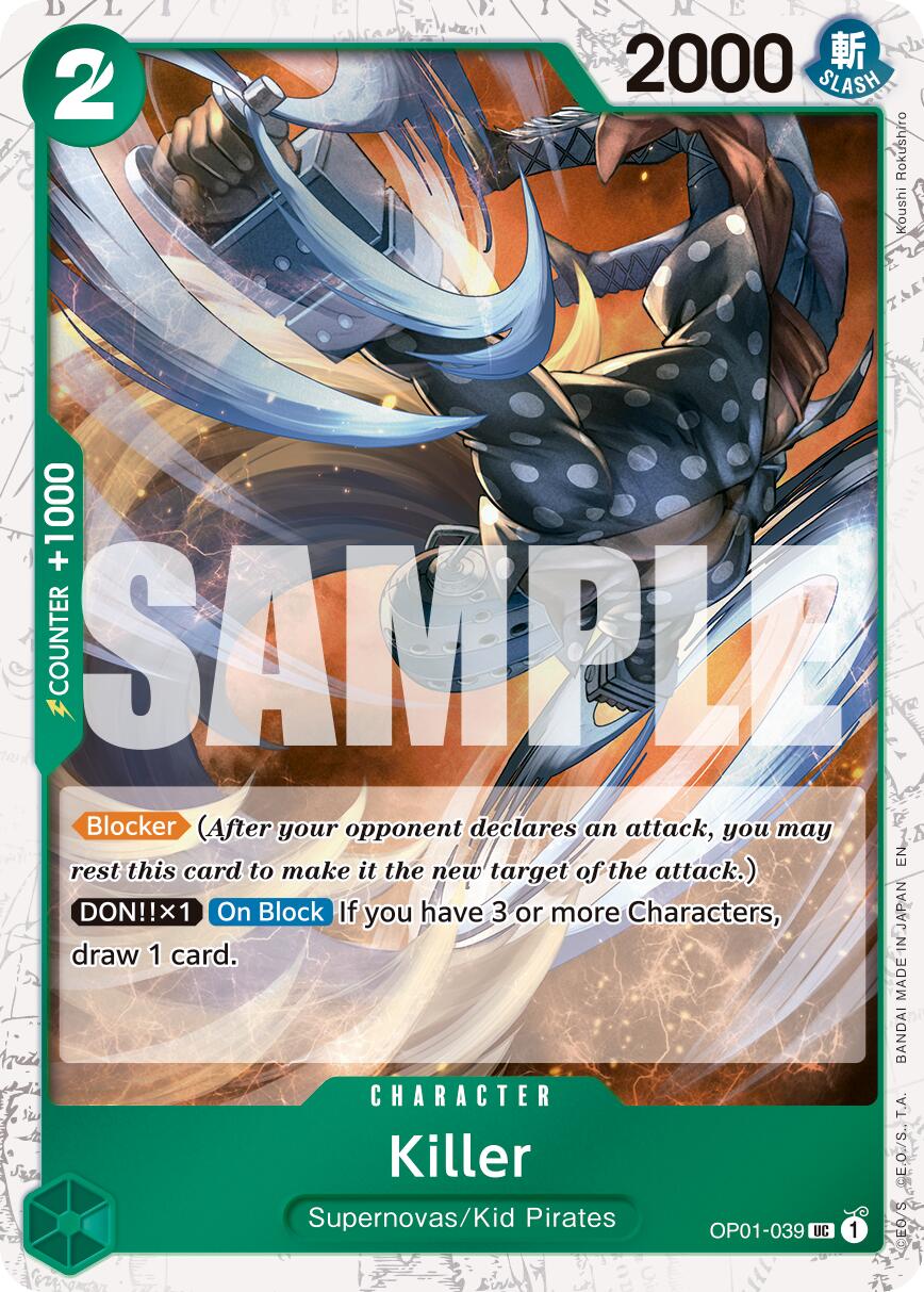 Image of Killer (Pirate Foil) [Premium Booster -The Best- Vol. 2]