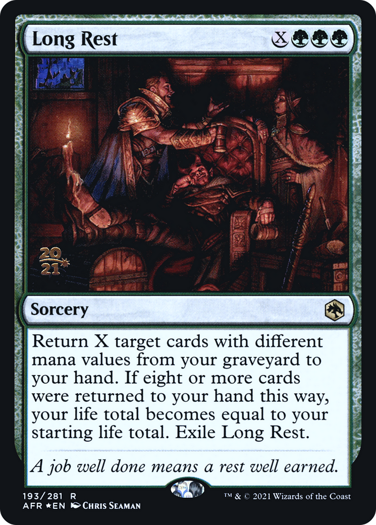Image of Long Rest [Dungeons & Dragons: Adventures in the Forgotten Realms Prerelease Promos]