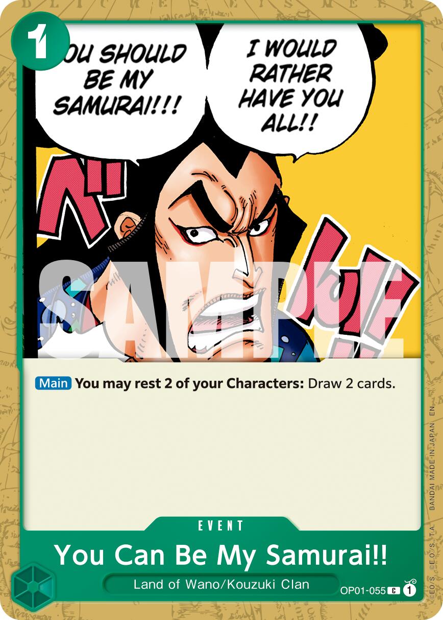 Image of You Can Be My Samurai!! (Reprint) [Premium Booster -The Best- Vol. 2]