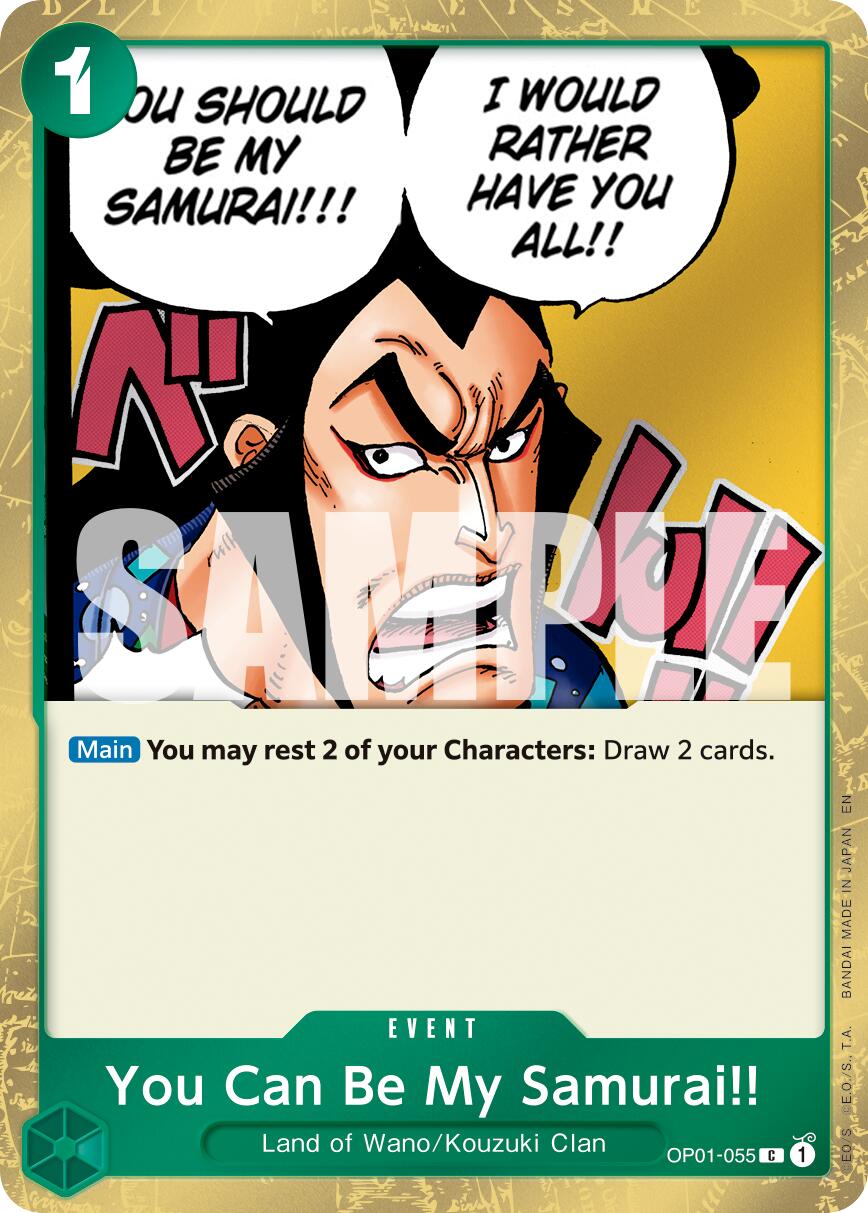 Image of You Can Be My Samurai!! (Pirate Foil) [Premium Booster -The Best- Vol. 2]