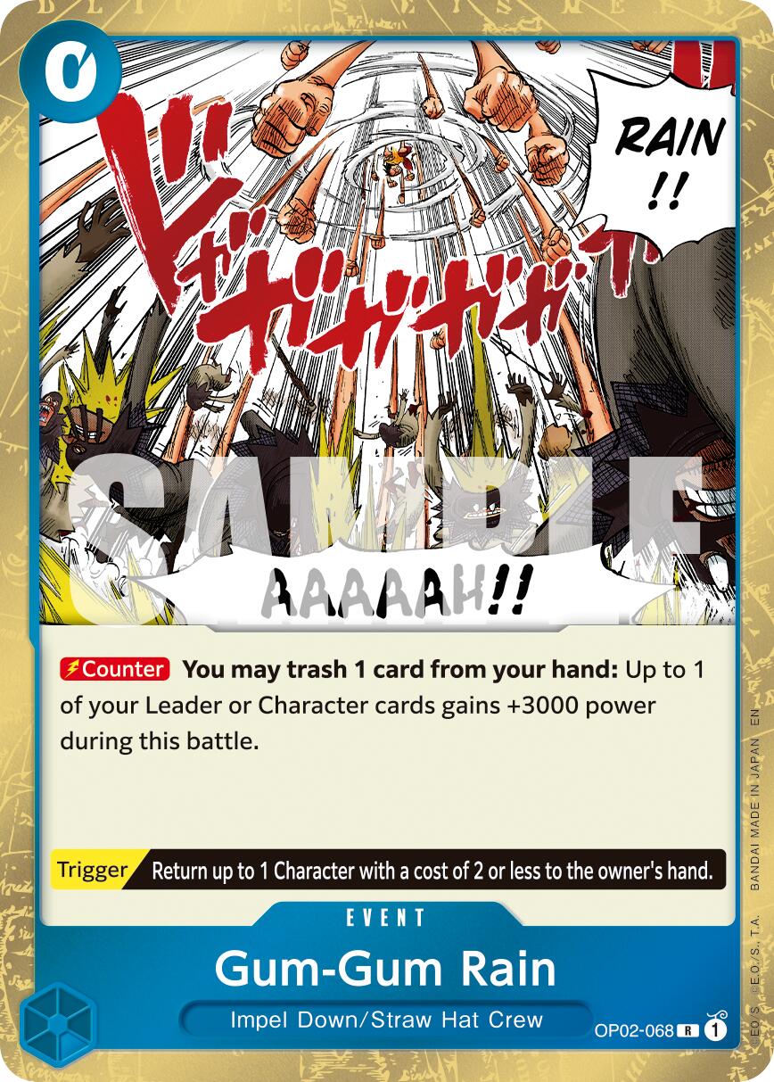 Image of Gum-Gum Rain (Reprint) [Premium Booster -The Best- Vol. 2]