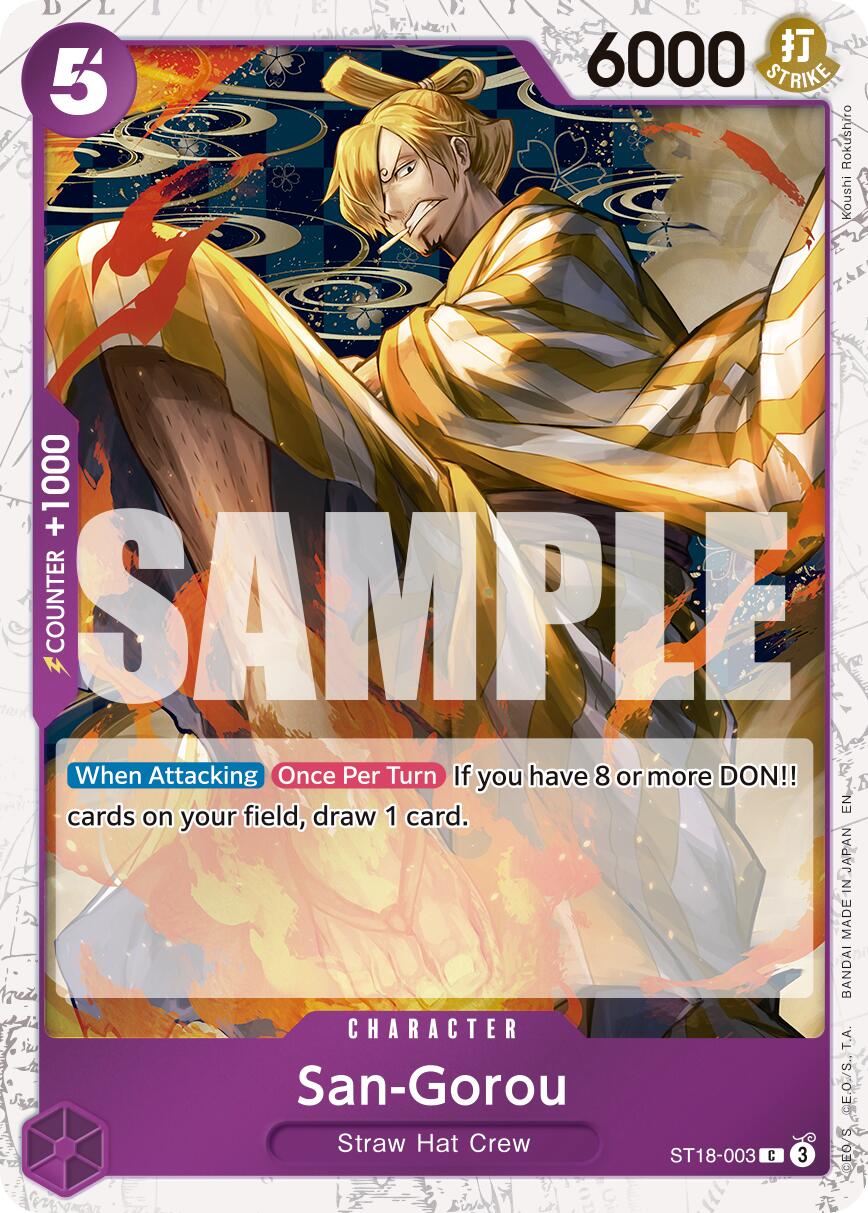 Image of San-Gorou (Pirate Foil) [Premium Booster -The Best- Vol. 2]