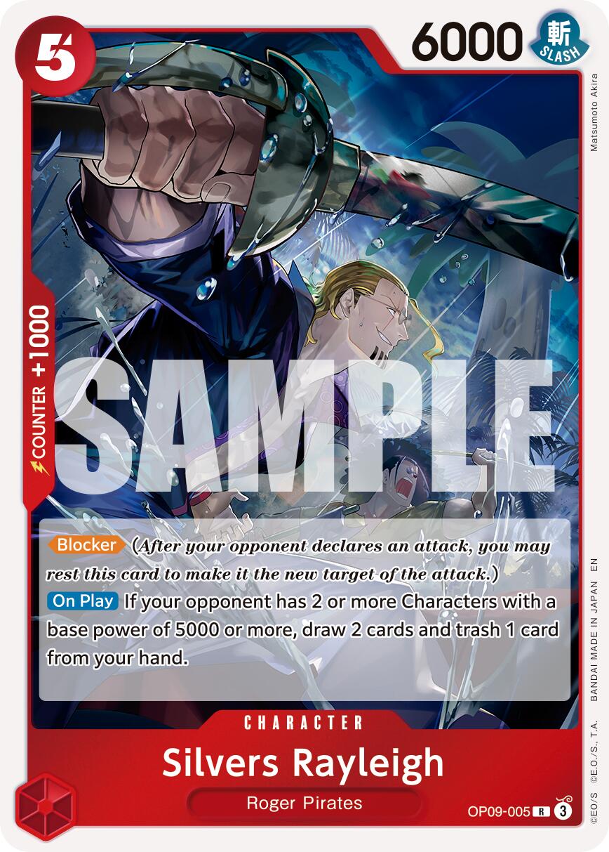 Image of Silvers Rayleigh (OP09-005) (Reprint) [Premium Booster -The Best- Vol. 2]