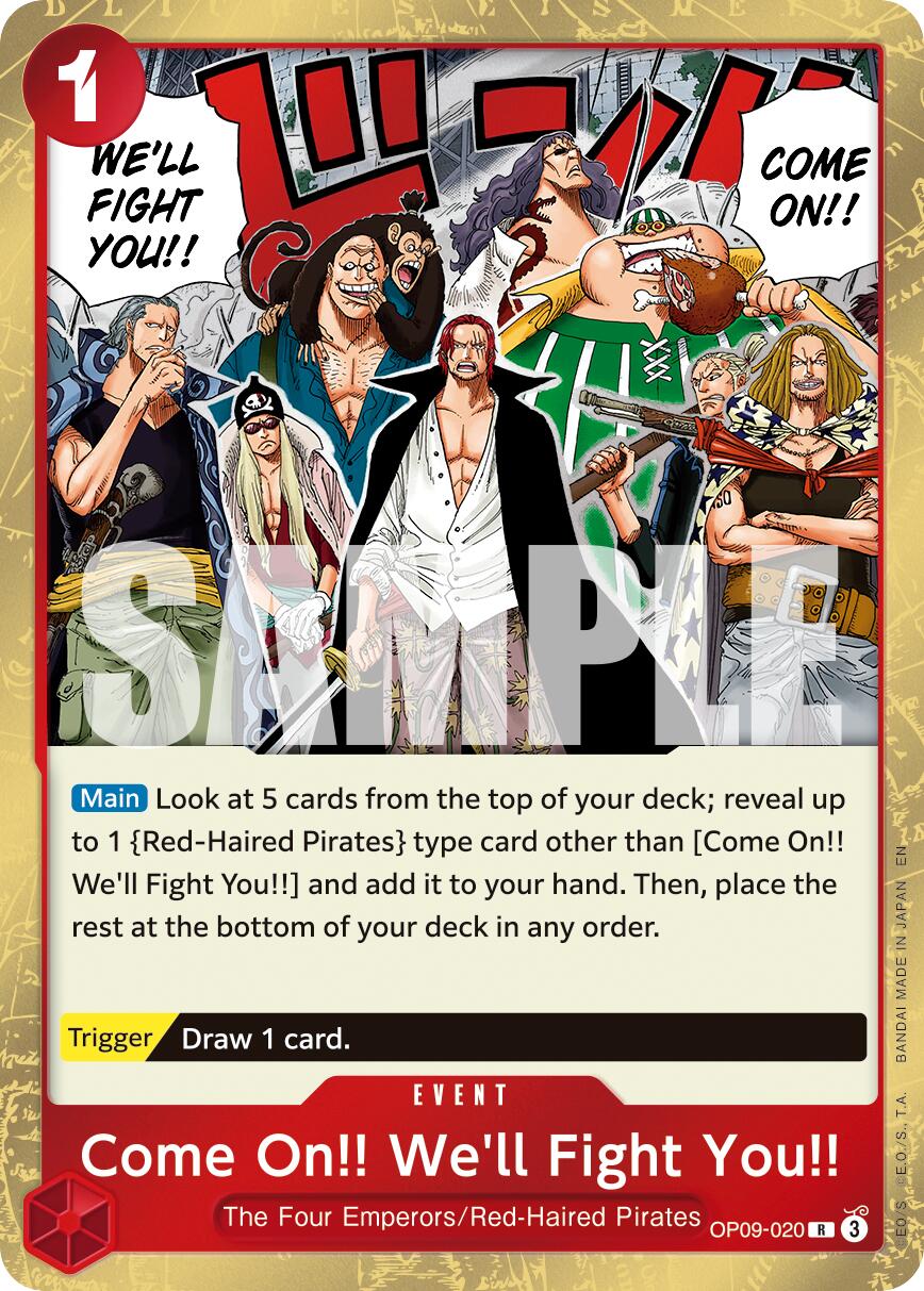 Image of Come On!! We'll Fight You!! (Reprint) [Premium Booster -The Best- Vol. 2]
