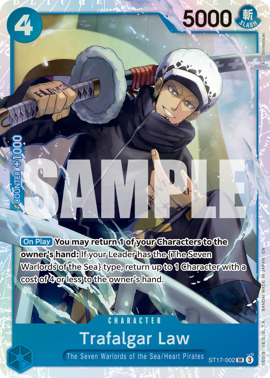 Image of Trafalgar Law (ST17-002) (Reprint) [Premium Booster -The Best- Vol. 2]