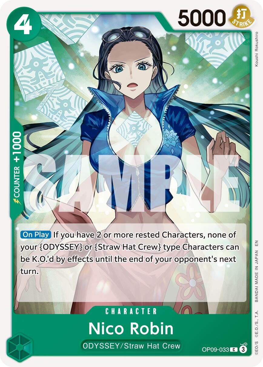 Image of Nico Robin (OP09-033) (Reprint) [Premium Booster -The Best- Vol. 2]