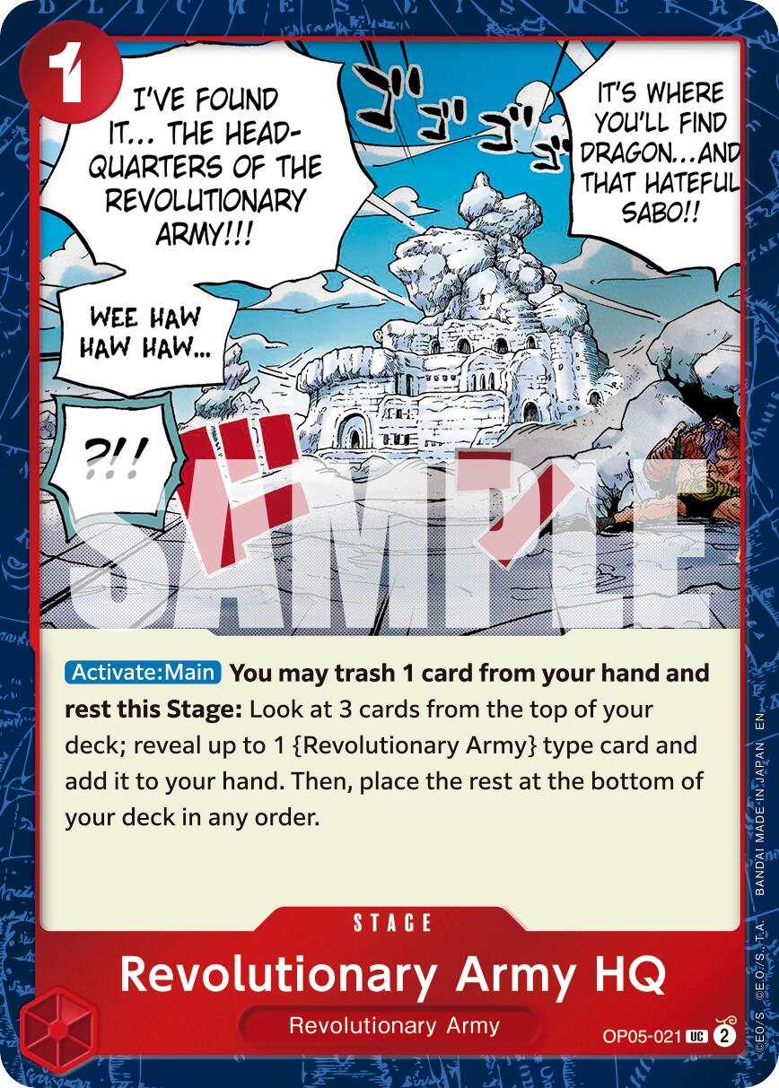 Image of Revolutionary Army HQ (Pirate Foil) [Premium Booster -The Best- Vol. 2]