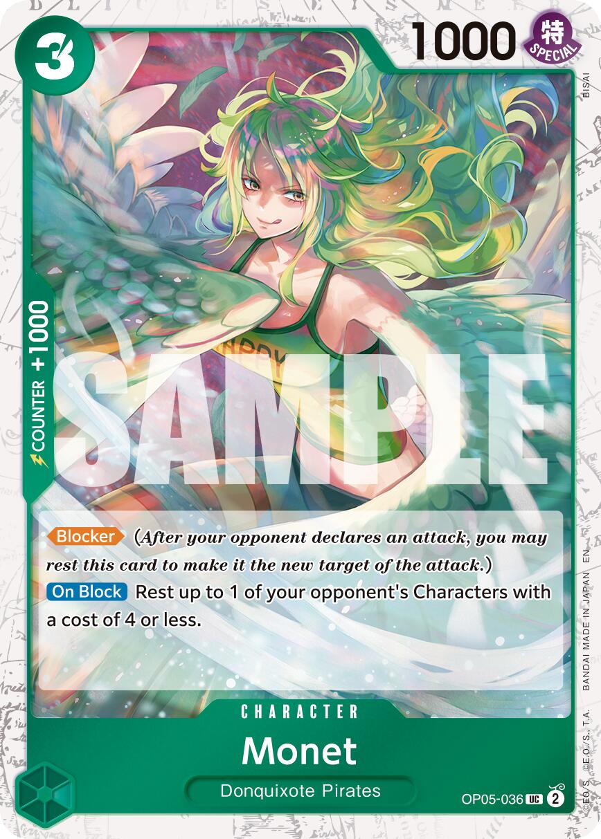 Image of Monet (Pirate Foil) [Premium Booster -The Best- Vol. 2]