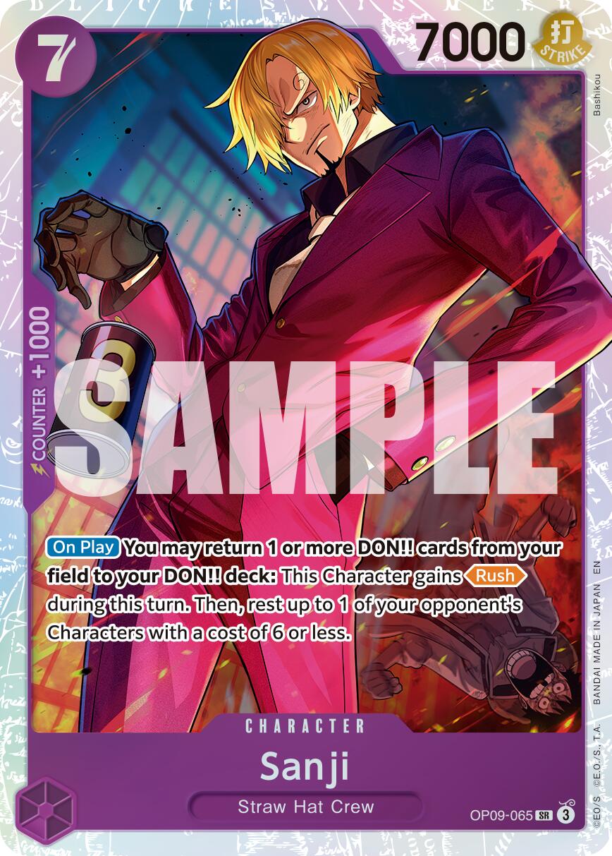 Image of Sanji (OP09-065) (Reprint) [Premium Booster -The Best- Vol. 2]