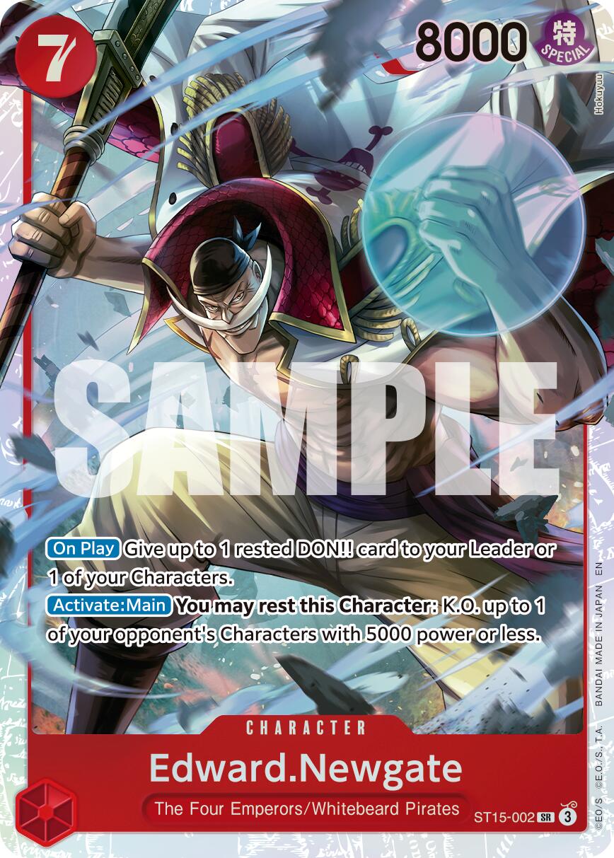 Image of Edward.Newgate (ST15-002) (Reprint) [Premium Booster -The Best- Vol. 2]