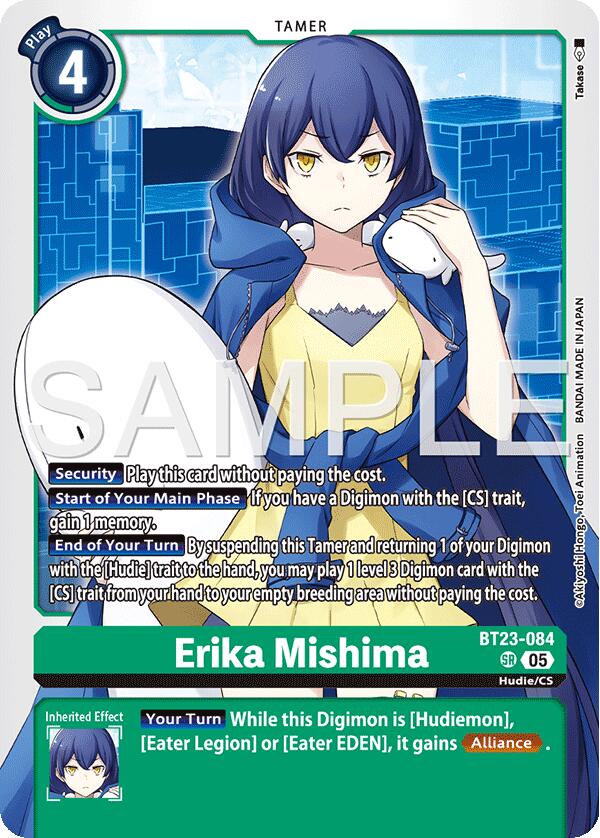 Image of Erika Mishima [BT23-084] [Hackers' Slumber]
