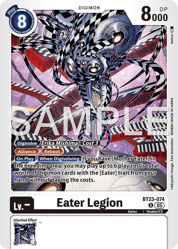 Image of Eater Legion [BT23-074] [Hackers' Slumber]