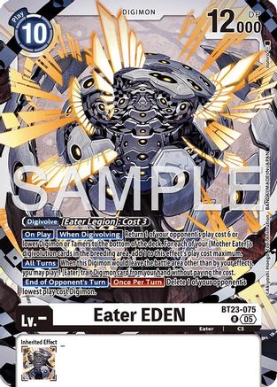 Image of Eater EDEN [BT23-075] [Hackers' Slumber]