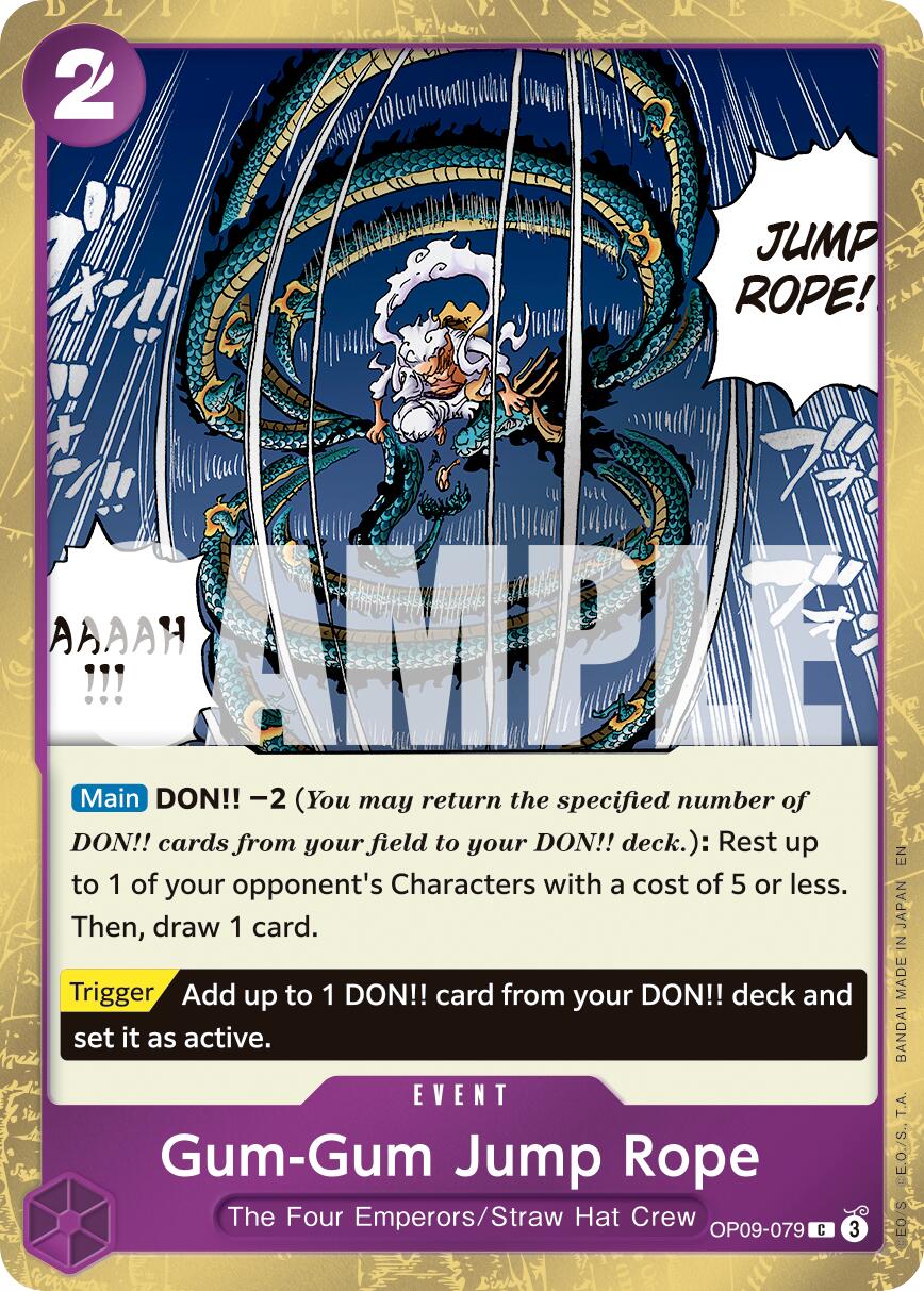 Image of Gum-Gum Jump Rope (Pirate Foil) [Premium Booster -The Best- Vol. 2]
