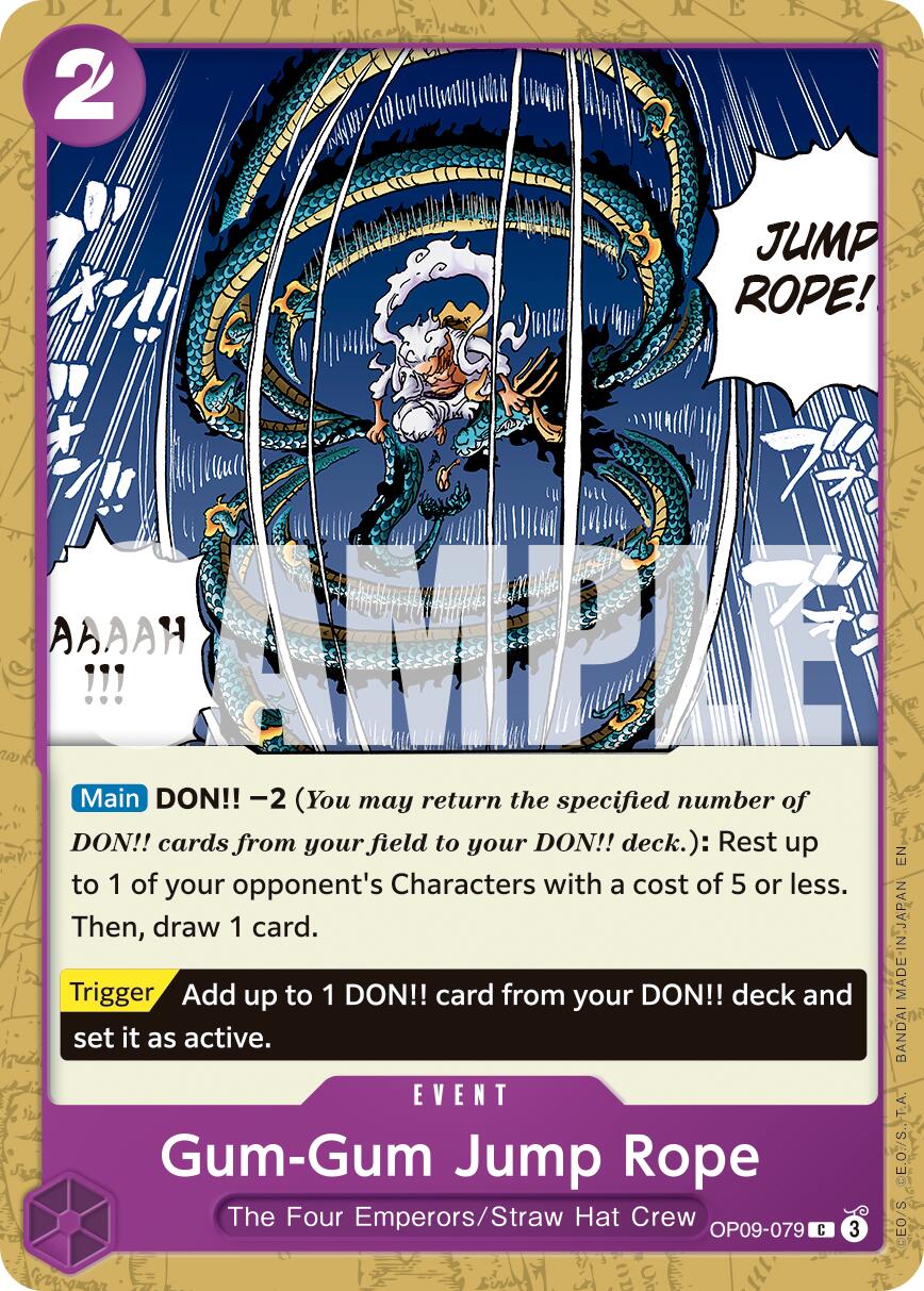 Image of Gum-Gum Jump Rope (Reprint) [Premium Booster -The Best- Vol. 2]