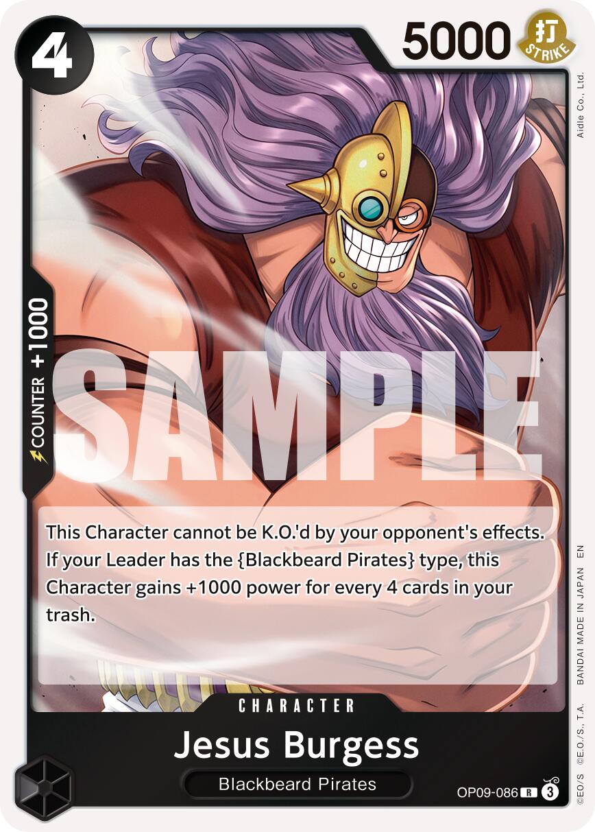 Image of Jesus Burgess (Reprint) [Premium Booster -The Best- Vol. 2]