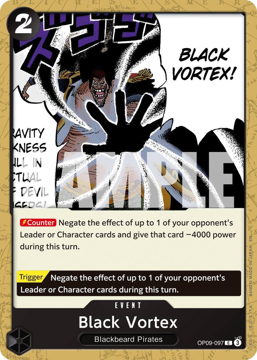 Image of Black Vortex (Reprint) [Premium Booster -The Best- Vol. 2]