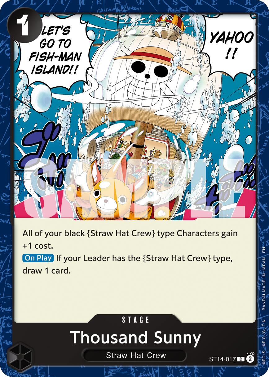 Image of Thousand Sunny (Reprint) [Premium Booster -The Best- Vol. 2]