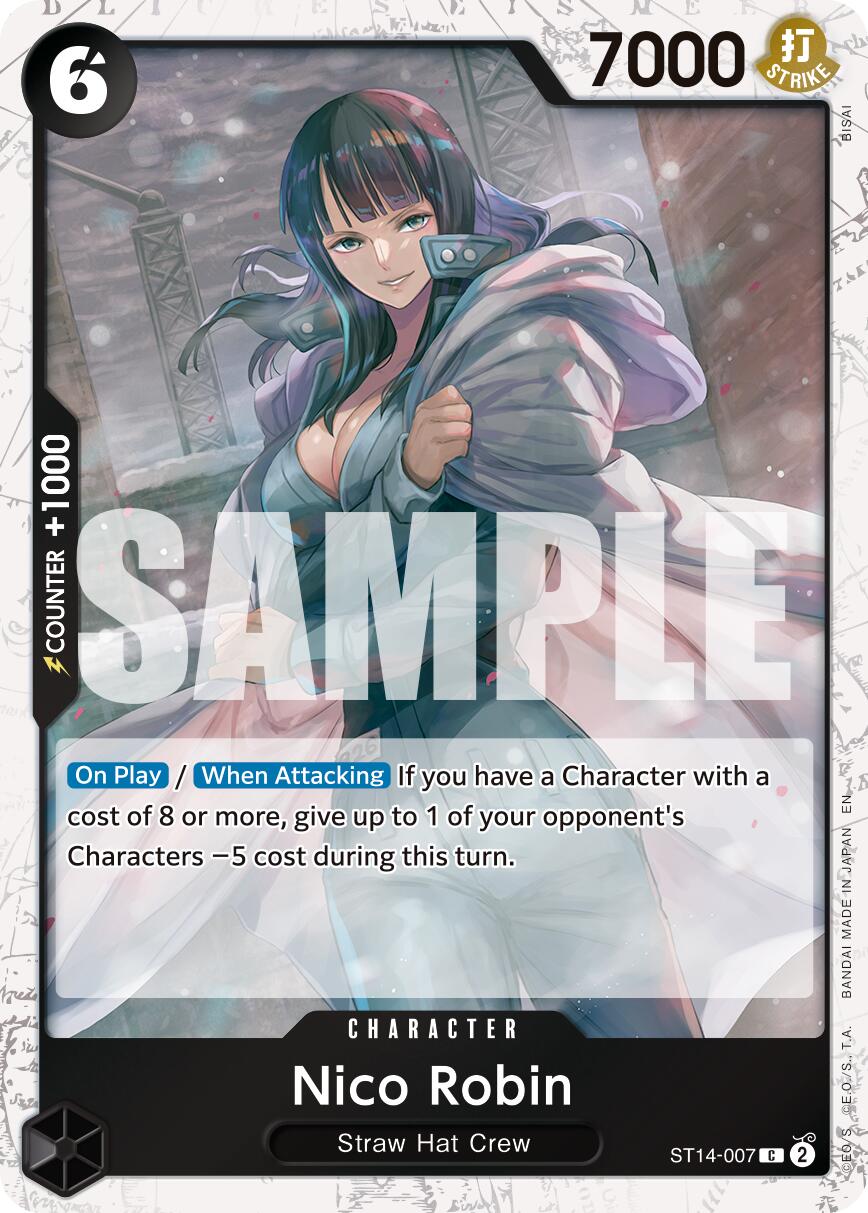 Image of Nico Robin (ST14-007) (Pirate Foil) [Premium Booster -The Best- Vol. 2]