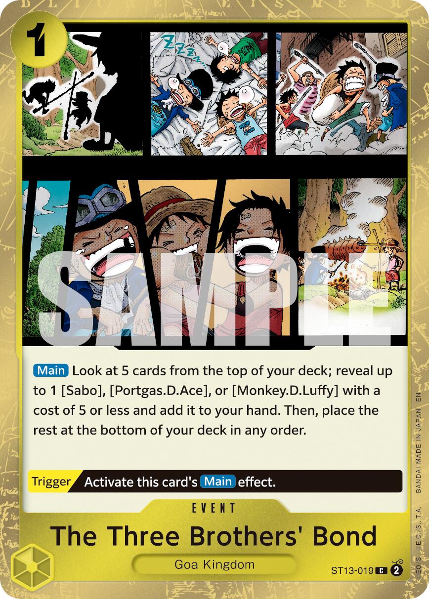 Image of The Three Brothers' Bond (Pirate Foil) [Premium Booster -The Best- Vol. 2]