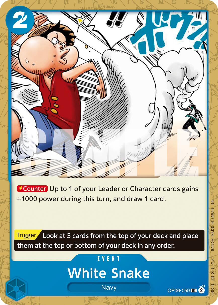 Image of White Snake (Reprint) [Premium Booster -The Best- Vol. 2]