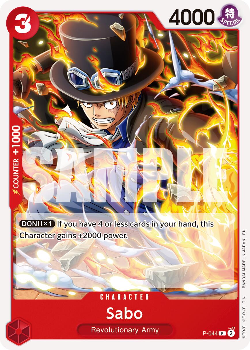 Image of Sabo (P-044) (Reprint) [Premium Booster -The Best- Vol. 2]