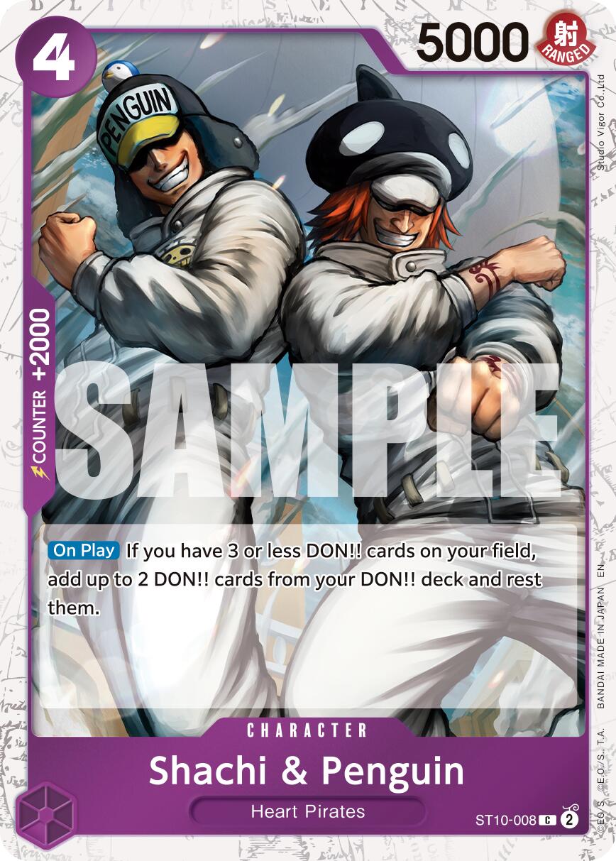 Image of Shachi & Penguin (Pirate Foil) [Premium Booster -The Best- Vol. 2]