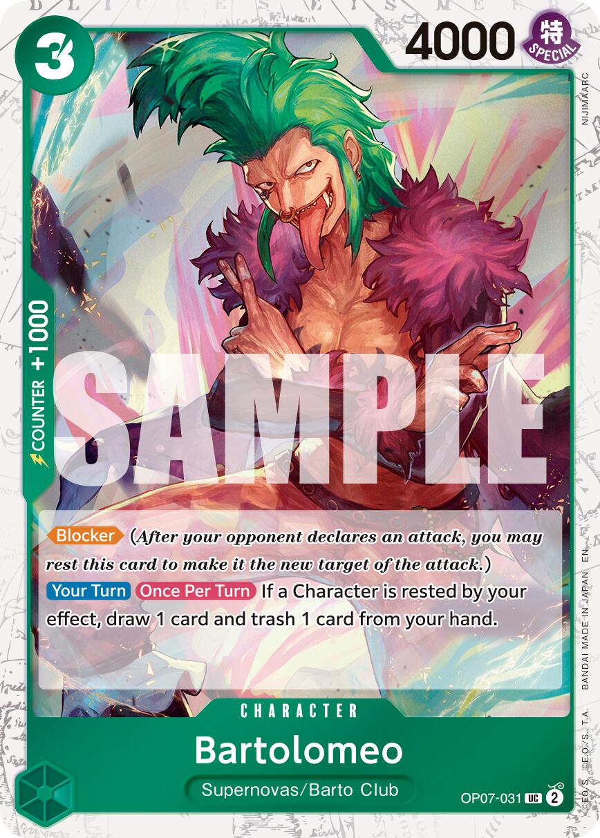 Image of Bartolomeo (Pirate Foil) [Premium Booster -The Best- Vol. 2]