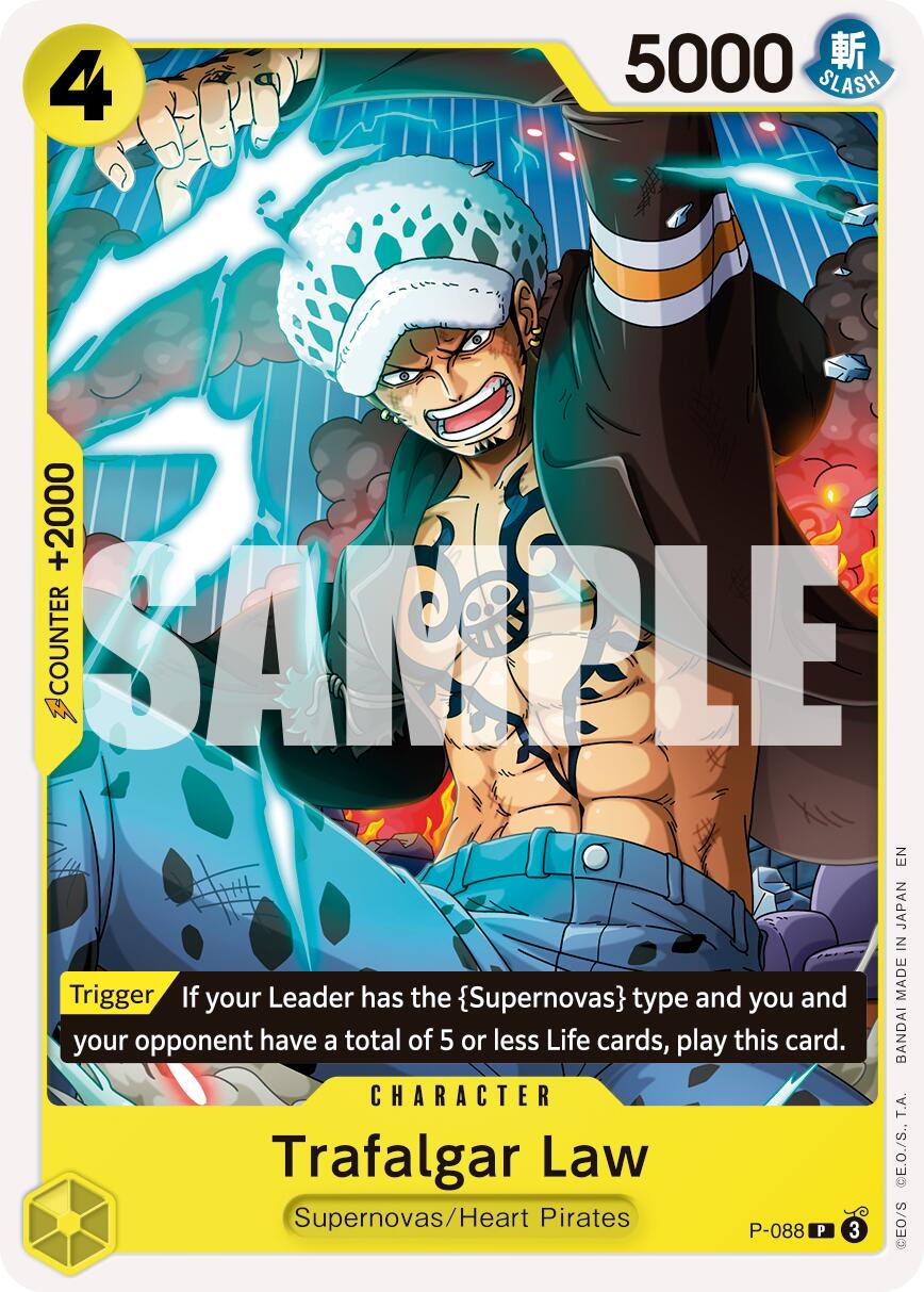 Image of Trafalgar Law (P-088) (Reprint) [Premium Booster -The Best- Vol. 2]