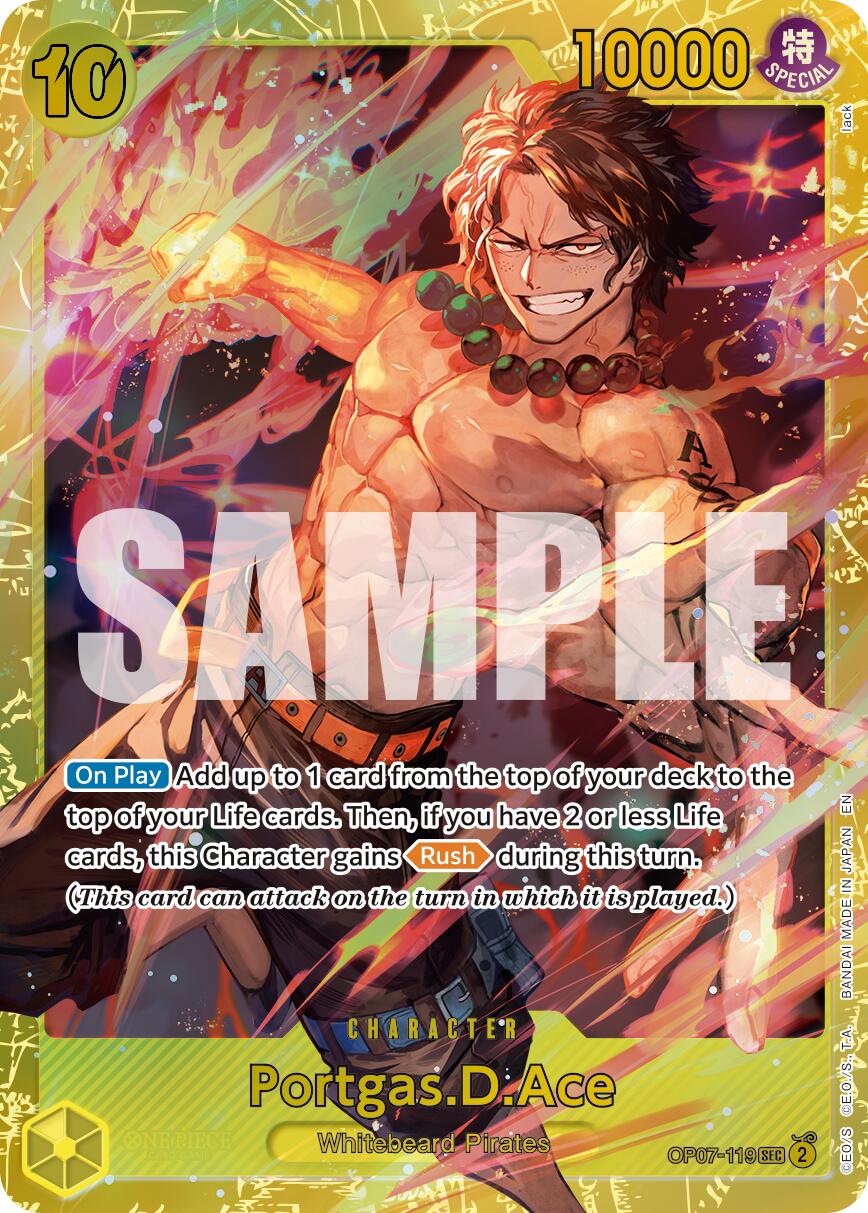 Image of Portgas.D.Ace (OP07-119) (Reprint) [Premium Booster -The Best- Vol. 2]