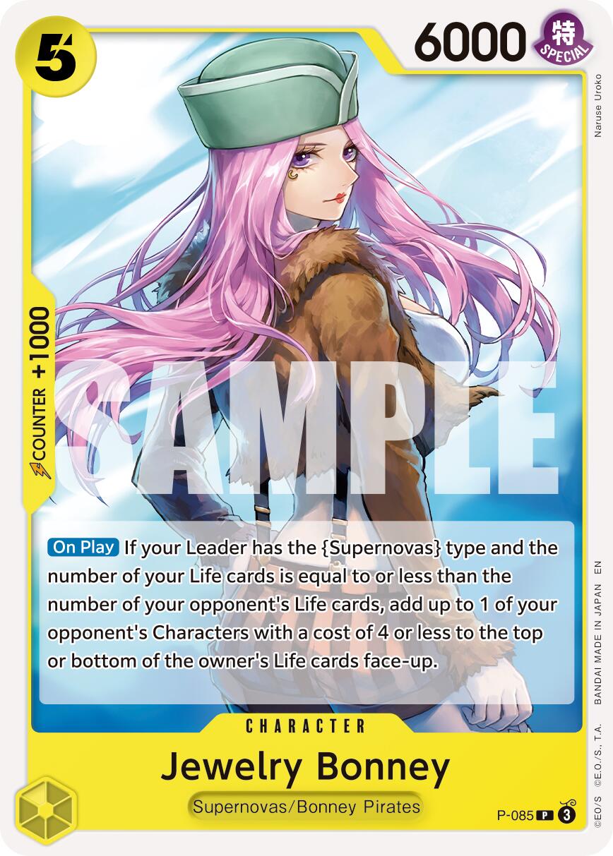 Image of Jewelry Bonney (P-085) (Reprint) [Premium Booster -The Best- Vol. 2]