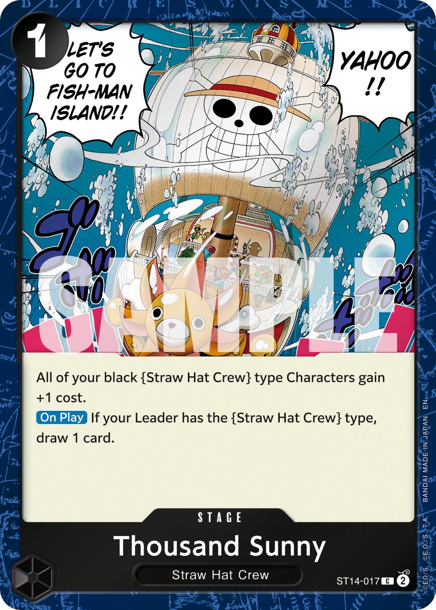 Image of Thousand Sunny (Pirate Foil) [Premium Booster -The Best- Vol. 2]