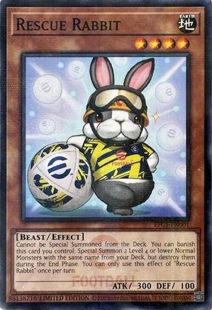 Image of Rescue Rabbit [EFC1-EN001] Parallel Rare