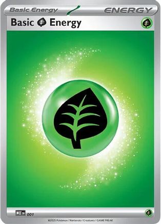 Image of Basic Grass Energy - 001 [Mega Evolution Energies]